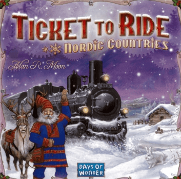 Obálka hry Ticket to Ride: Nordic Countries