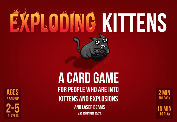 Titelbild für Exploding Kittens