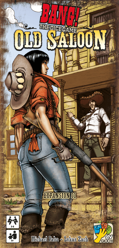 Obálka hry BANG! The Dice Game: Old Saloon